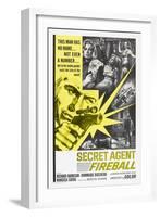 Secret Agent Fireball, 1965-null-Framed Art Print