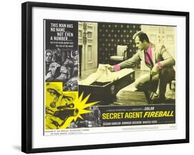 Secret Agent Fireball, 1966-null-Framed Art Print