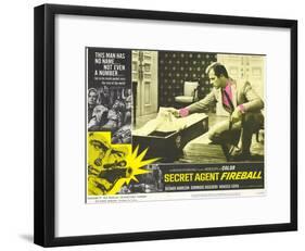 Secret Agent Fireball, 1966-null-Framed Art Print