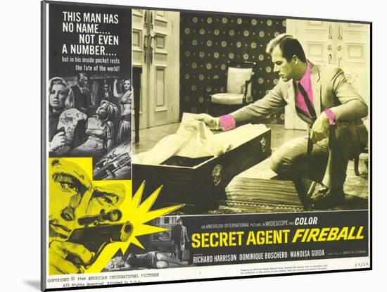 Secret Agent Fireball, 1966-null-Mounted Art Print