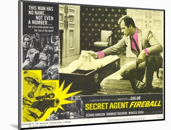 Secret Agent Fireball, 1966-null-Mounted Art Print