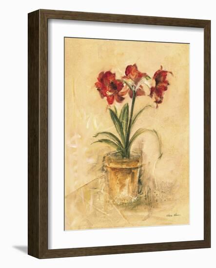 Secret Amaryllis II-Cheri Blum-Framed Art Print