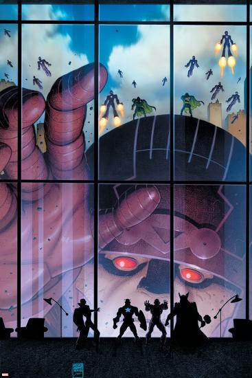 Secret Avengers #35 Cover: Sentinel-Arthur Adams-Lamina Framed Poster