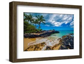 Secret Beach, Maui-Shane Myers Photography-Framed Photographic Print