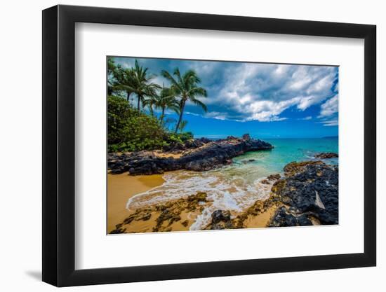 Secret Beach, Maui-Shane Myers Photography-Framed Photographic Print