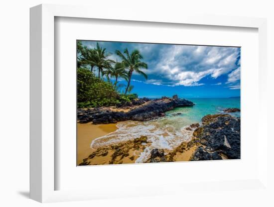 Secret Beach, Maui-Shane Myers Photography-Framed Photographic Print