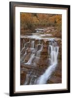 Secret Falls in the Fall, Washington County, Utah, United States of America, North America-James Hager-Framed Photographic Print