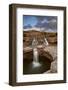 Secret Falls in the Fall, Washington County, Utah, United States of America, North America-James Hager-Framed Photographic Print