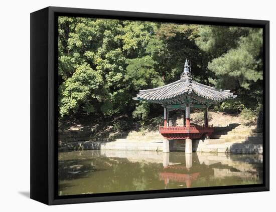 Secret Garden, Changdeokgung Palace (Palace of Illustrious Virtue), Seoul, South Korea-Wendy Connett-Framed Stretched Canvas