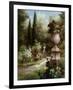 Secret Garden Path-Gabriela-Framed Art Print