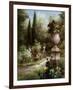 Secret Garden Path-Gabriela-Framed Art Print