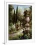 Secret Garden Path-Gabriela-Framed Art Print