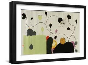 Secret Garden-Tony Wire-Framed Giclee Print