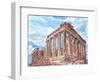 Secret Greece I-Melissa Wang-Framed Art Print