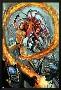 Secret Invasion: Inhumans No.2 Cover: Medusa and Crystal Fighting-null-Lamina Framed Poster