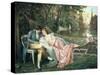 Secret Liaison-Joseph Frederic Soulacroix-Stretched Canvas