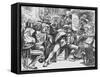 Secret Meeting of the Conservative Party, 1888-Harry Furniss-Framed Stretched Canvas