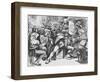 Secret Meeting of the Conservative Party, 1888-Harry Furniss-Framed Giclee Print