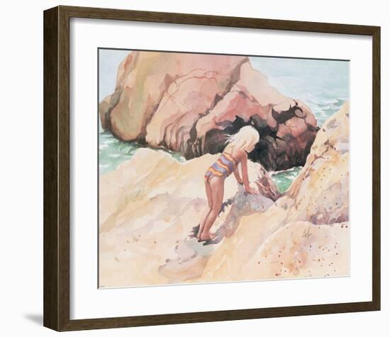 Secret Pools-Carol Zink-Framed Art Print