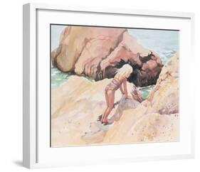 Secret Pools-Carol Zink-Framed Art Print