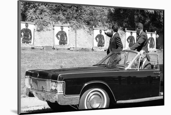 Secret Service Agents in Training, National Aboretum, Washington DC, 1968-Stan Wayman-Mounted Photographic Print