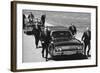 Secret Service Agents in Training Running with Motorcade, Washington DC, 1968-Stan Wayman-Framed Photographic Print