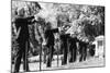 Secret Service Agents in Training Shooting Targets, Washington DC, 1968-Stan Wayman-Mounted Photographic Print