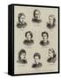 Secret Societies in Russia, Condemned Female Revolutionists-null-Framed Stretched Canvas