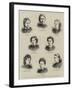 Secret Societies in Russia, Condemned Female Revolutionists-null-Framed Giclee Print