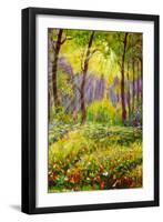 Secret Sunlit Meadow-Valery Rybakow-Framed Art Print