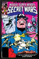 Secret Wars No.7 Cover: Captain America, Spider Woman, Doctor Octopus and Wolverine-Mike Zeck-Lamina Framed Poster