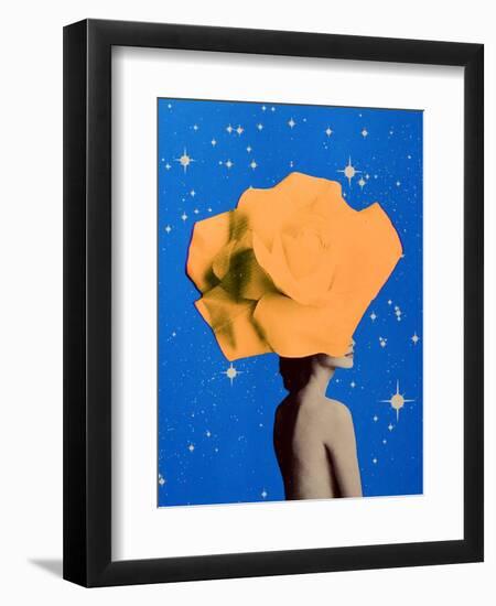 Secret woman _ Orange-Anne Storno-Framed Giclee Print