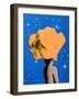 Secret woman _ Orange-Anne Storno-Framed Giclee Print