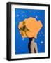 Secret woman _ Orange-Anne Storno-Framed Giclee Print