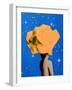 Secret woman _ Orange-Anne Storno-Framed Giclee Print