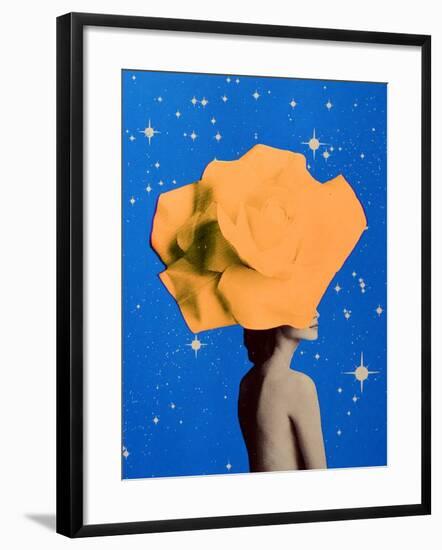 Secret woman _ Orange-Anne Storno-Framed Giclee Print