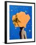 Secret woman _ Orange-Anne Storno-Framed Giclee Print