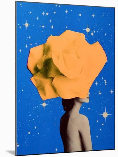 Secret woman _ Orange-Anne Storno-Mounted Giclee Print