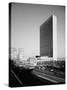 Secretariat Building and Dag Hammarskjold Library at the United Nations Headquarters in New York-null-Stretched Canvas