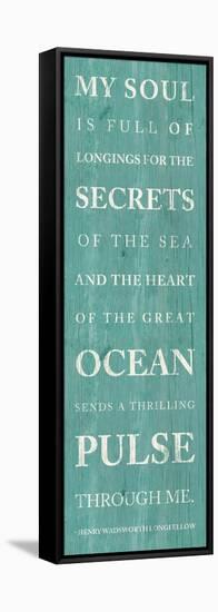 Secrets of the Sea-null-Framed Stretched Canvas