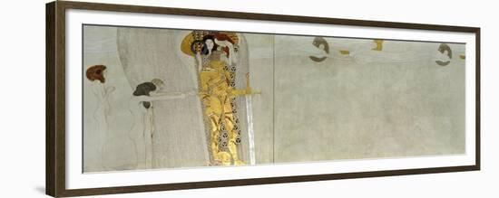 Section from the Beethoven Frieze, 1902-Gustav Klimt-Framed Giclee Print