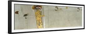 Section from the Beethoven Frieze, 1902-Gustav Klimt-Framed Giclee Print