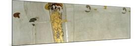 Section from the Beethoven Frieze, 1902-Gustav Klimt-Mounted Giclee Print