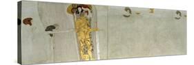 Section from the Beethoven Frieze, 1902-Gustav Klimt-Stretched Canvas