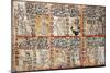 Section from the Mayan Troano Codex, 15th Century-null-Mounted Giclee Print