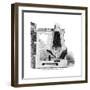 Section of a Blast Furnace, Showing its Food, C1880-null-Framed Giclee Print