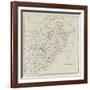 Section of a Map of South Africa-null-Framed Giclee Print