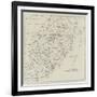 Section of a Map of South Africa-null-Framed Giclee Print