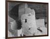 Section Of House "Cliff Palace Mesa Verde National Park" Colorado 1941. 1941-Ansel Adams-Framed Art Print