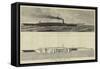 Section of Steel Torpedo-Vessel-null-Framed Stretched Canvas